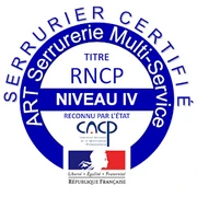 Serrurier certifié – Titre RNCP niveau IV, reconnu par l’État